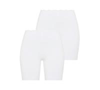 Lange Unterhose YSABEL MORA "BASIC COLLECTION COTTON WITH LACE", Herren, Gr. M, weiß, Jersey, Obermaterial: 95% Baumwolle, 5% Elasthan, unifarben, eng, Unterhosen Lange Unterhose, angenehm weich, Pass