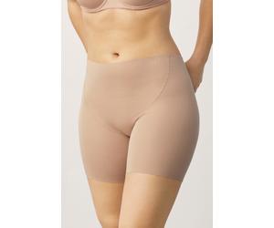 Lange Unterhose YSABEL MORA "BASIC COLLECTION LASER CUT", Damen, Gr. L, beige (natur), Microfaser, Obermaterial: 80% Baumwolle, 20% Elasthan, unifarben, Unterhosen Lange Unterhose, mit der Laser Cut T