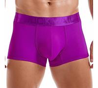 Lange Unterhosen Herren Gummibund Leicht Slips Herren Mehrfarbig Mehrfarbig Herren Retro Boxershorts 3er Pack Unterhosen Männer Slip Geschenk Für Den Freund Sport Boxershorts Herren Lila XL