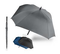 Langenberg Stockschirm sturmfest FRAME - Regenschirm automatik für 2 Personen inkl. Windproof-Technologie - Regenschirm groß mit Viereckigem Design, Ø130 cm Spannweite - Ideal für Herren und Damen