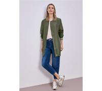 Street One Langer Blouson Dark Vetiver Green 46