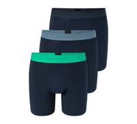 Langer Boxer SCHIESSER, Herren, Gr. 8, bunt (927, sonstige), Single Jersey, Obermaterial: 95% Baumwolle, 5% Elasthan, körpernah, Unterhosen, ohne Eingriff (46060158-8) 927, sonstige