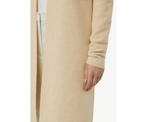 Langer Cardigan mit Rippstruktur beige 40