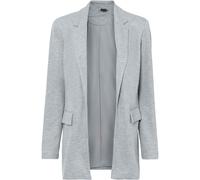 Langer Jersey-Blazer mit Taschen aus Viskose-Mix 38