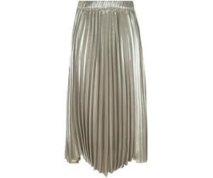 Langer Plissee-Rock BASLER beige 44