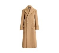 Langer Polo-Mantel aus Kamelhaar DE 32 Tan