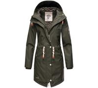 Regenjacke NAVAHOO "Tropical Stormoo" Gr. XS (34), grün (olivgrün) Damen Jacken (98924055-XS) olivgrün