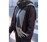 Langer Schal mit Argyle-Muster