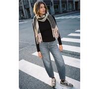 Langer Schal mit Argyle-Muster
