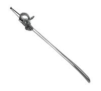 Langer Schuhlöffel mit Elefanten-Kopf aus Aluminium Schuhanzieher 58 cm