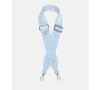 Langer Schultergurt mit Logo-Schriftzug blau