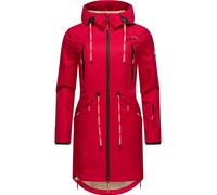 Langer Softshell-Mantel mit Kapuze "Racquellee" Fuchsia XXXL