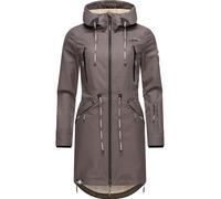 Marikoo Winterjacke Grau Basic für Damen - XS