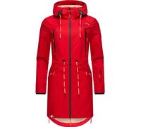 Langer Softshell-Mantel mit Kapuze "Racquellee" Red XXL