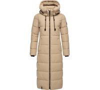 Langer Steppmantel "Nadeshikoo XVI" Beige S