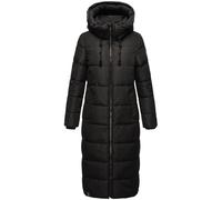 Langer Steppmantel "Nadeshikoo XVI" Black XS