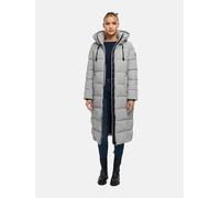 Langer Steppmantel "Nadeshikoo XVI" Grey M