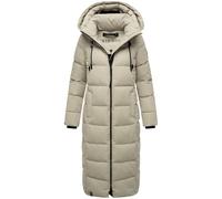 Langer Steppmantel "Nadeshikoo XVI" Pebble Grey XL