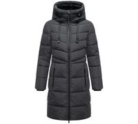 Langer Steppmantel "Natsukoo XVI" Anthracite M