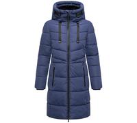 Langer Steppmantel "Natsukoo XVI" Blue Violet L