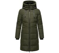 Langer Steppmantel "Natsukoo XVI" Dark Olive L