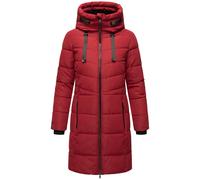 Langer Steppmantel "Natsukoo XVI" Dark Red L