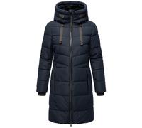 Langer Steppmantel "Natsukoo XVI" Navy S