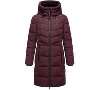 Langer Steppmantel "Natsukoo XVI" Wine S
