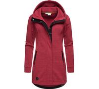 Langer Sweat-Übergangsmantel mit Kapuze "Letty Intl." Raspberry24 5XL