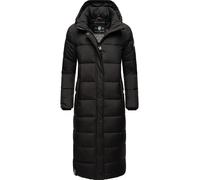 Langer Winter Steppmantel "Isalie" Black M