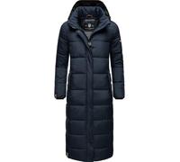 Steppmantel NAVAHOO "Isalie", Damen, Gr. XXL (44), blau, Oberstoff: 100% Polyester; Futter: 100% Polyester; Wattierung: 100% Polyester; Ärmelfutter: 100% Polyester, oversize ca. Mitte Wade, Ärmel ohne