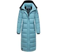 Steppmantel NAVAHOO "Isalie", Damen, Gr. XS (34), blau (himmelblau), Oberstoff: 100% Polyester; Futter: 100% Polyester; Wattierung: 100% Polyester; Ärmelfutter: 100% Polyester, oversize ca. Mitte Wade