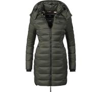 Steppmantel MARIKOO "Abendsternchen" Gr. 5XL (50), grün Damen Mäntel (98227636-5XL) grün