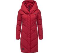 Steppmantel RAGWEAR "Natalka", Damen, Gr. L (40), rot (bordeaux), Außenmaterial: 100% Polyester. Innenfutter: 100% Polyester. Wattierung: 100% Polyester, tailliert ca. Mitte Oberschenkel, Ärmel ohne Ä