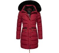 Steppmantel NAVAHOO "Paula" Gr. M (38), rot (karminrot) Damen Mäntel Übergangsmäntel stylischer Winter Parka m. edlem Fellimitat (63497702-M)
