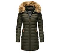 Steppmantel MARIKOO "Rose-Stepp" Gr. 4XL (48), grün (olivgrün) Damen Mäntel (73792809-4XL) olivgrün