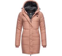 Steppmantel RAGWEAR "Relive Long Remake" Gr. XXL (44), rosa (altrosa) Damen Mäntel (87771245-XXL) altrosa