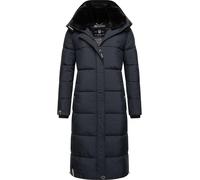 Langer Winter Steppmantel "Reliziaa" Navy XL