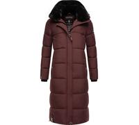 Langer Winter Steppmantel "Reliziaa" Wine XL