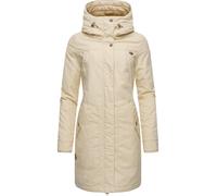 Langer Winterparka mit Kapuze "Jannisa" Beige XXL