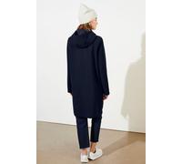 LangerChen Wetterfester Wollparka - Coat Risana - mit Bio-Wolle Blau (Navy) S