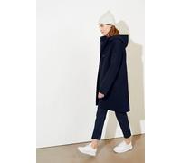 LangerChen Wetterfester Wollparka - Coat Risana - mit Bio-Wolle Blau (Navy) XS