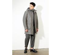 LangerChen Wintermantel - Parka Darkin - mit Bio-Baumwolle Platinum S