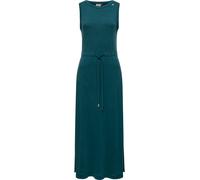 Jerseykleid RAGWEAR "Giggi", Damen, Gr. L (40), Normalgrößen, grün (dunkelgrün), Obermaterial: 68% Modal, 32% Polyester, tailliert ca. Mitte Oberschenkel, Rundhals, weit, Kleider Jerseykleid, stylisch
