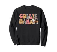 Langhaarcollie Groovy World's best Collie Mama Sweatshirt
