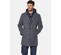 Langjacke BABISTA "Wollmantel HELMARO", Herren, Gr. 46, blau, Obermaterial: 55% Wolle mw. 35% Polyester COOLMAX PES(Coolmax). 10% sonstige Fasern AF., Jacken Langjacke (96382459-46) blau