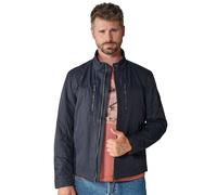 Langjacke CASAMODA "CASAMODA Jacke uni", Herren, Gr. 3XL, blau (dunkelblau), 67% Baumwolle, 33% Polyamid, Jacken Langjacke (39803759-XXXL) dunkelblau
