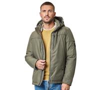 Winterjacke CASAMODA "CASAMODA Winterjacke unversteppt uni", Herren, Gr. 4XL, dunkelgrün, 100% Polyester, Jacken Winterjacke (60390036-4XL) dunkelgrün