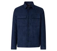 Langjacke CASAMODA "CASAMODA Jacke uni", Herren, Gr. L, blau, 100% Polyester, Jacken Langjacke (31796059-L) blau