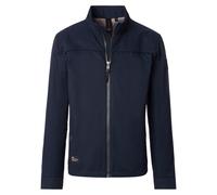 Langjacke CASAMODA "CASAMODA Jacke uni", Herren, Gr. M, blau (dunkelblau), 100% Baumwolle, Jacken (89668548-M) dunkelblau